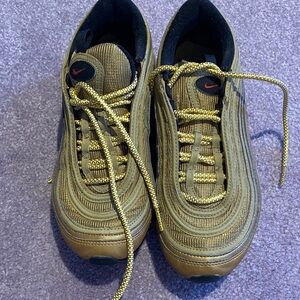 Nike Metallic Gold Sneakers